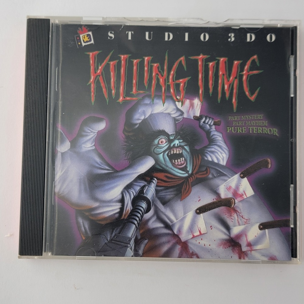 Killing Time 1996 PC CD-ROM Studio 3DO - Vintage Computer Video Game Read